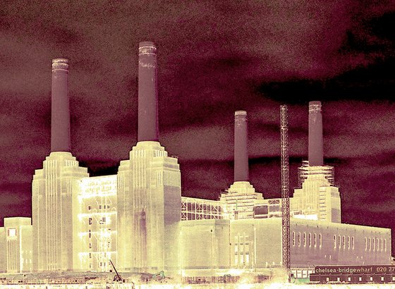 BATTERSEA WARM Limited edition  1/25 12in x 8in