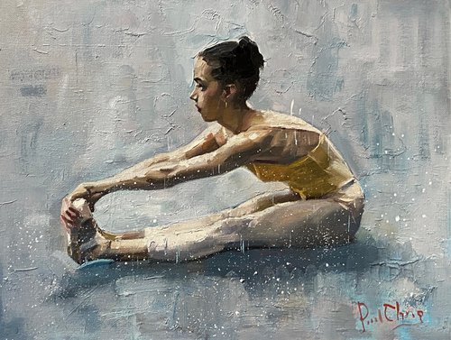 Resting Dancer by Paul Cheng