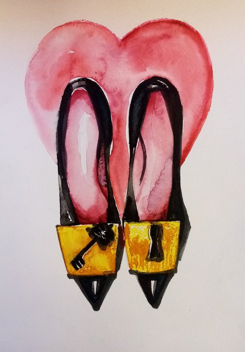 Stilettos to open his Heart by Oxana Raduga