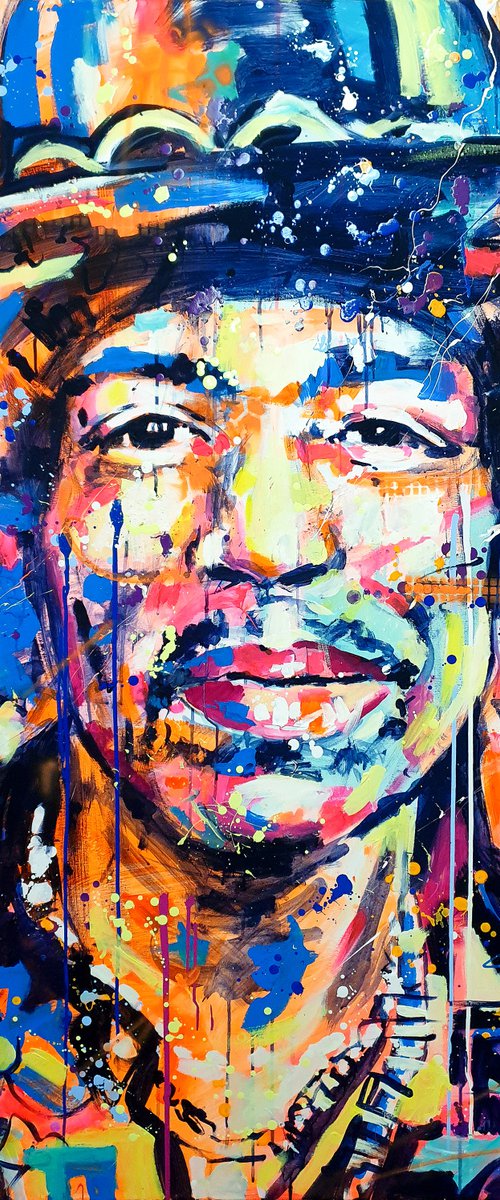 Jimi in my head by Marta Zawadzka