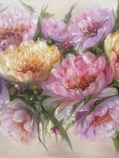 Magic peonies series - Love in Bloom by Tanja Frost