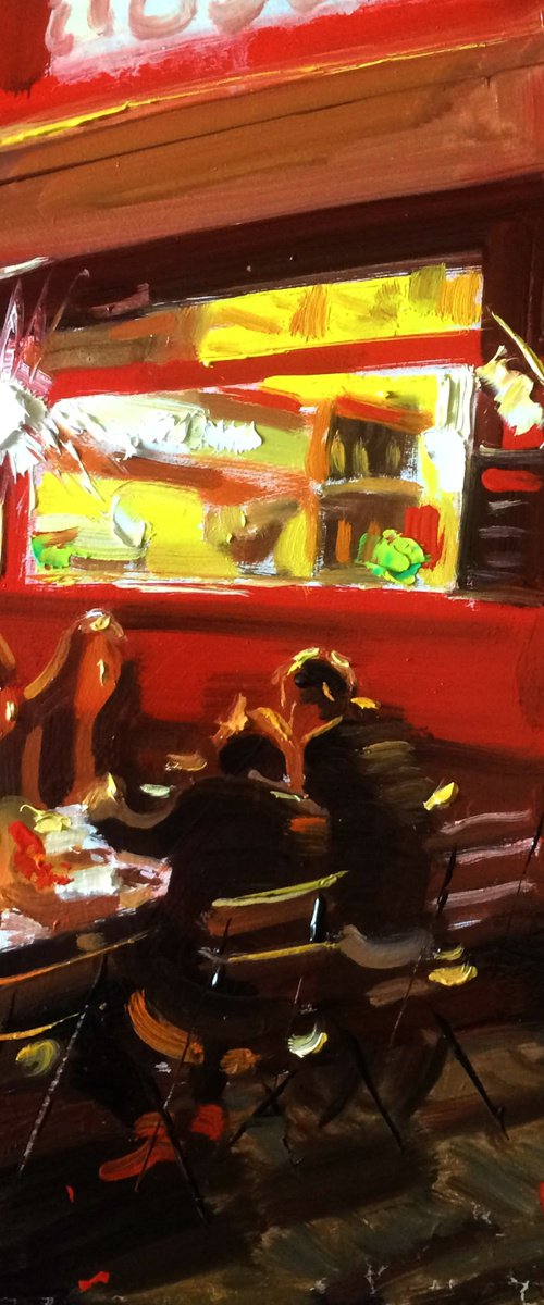Red Cafe Chat by Paul Cheng