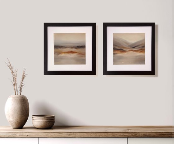 Neutral Abstract landscape