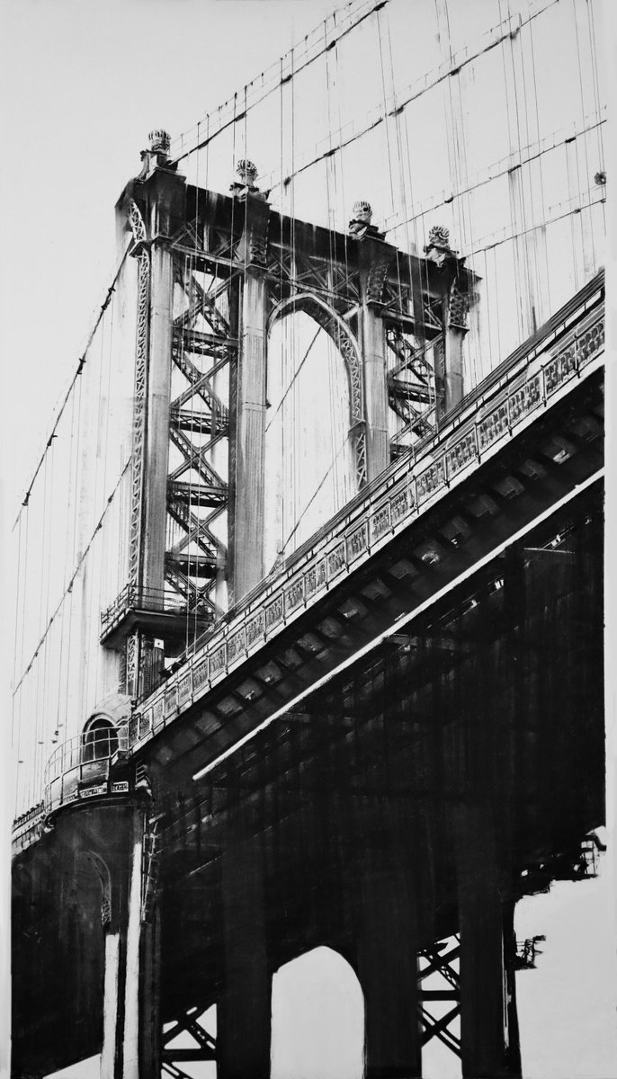 Manhattan Bridge by Johann Zelenin