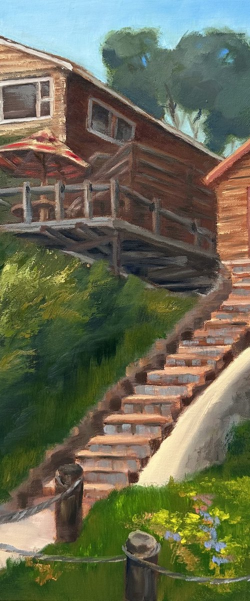 Crystal Cove Cottage  IIIV by Grace Diehl