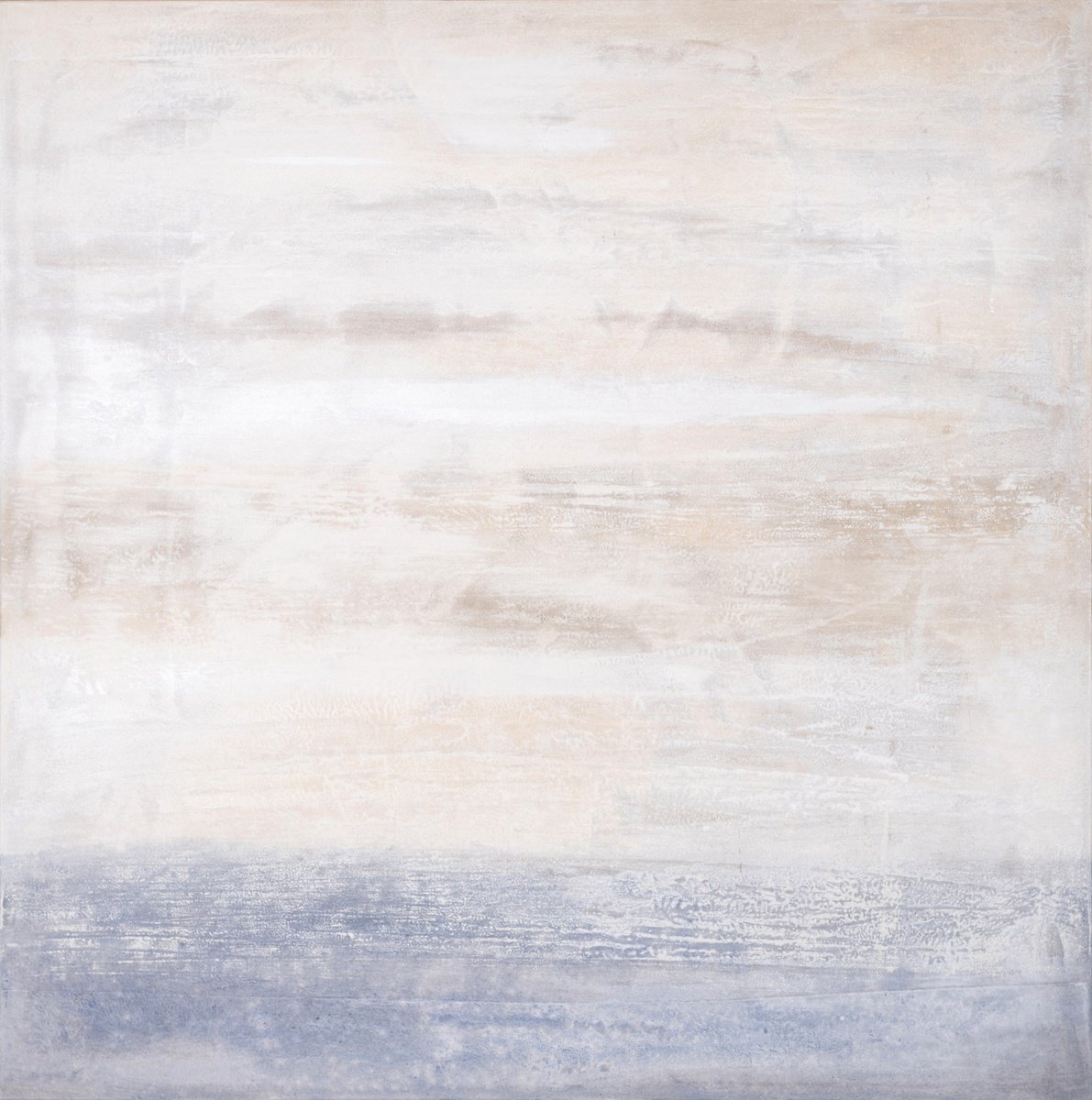 Abstract Acrylic Painting By Rokas Berziunas, 55 X 55", No. 22-65 (140 X 140 Cm ), Original Artwork