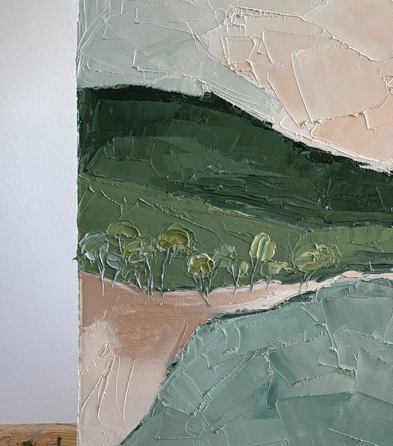 Coastal mediterranean Waters Quiet Hills