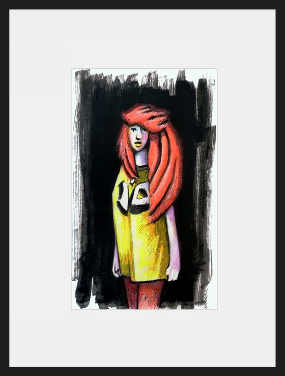 Girl with Red Hair