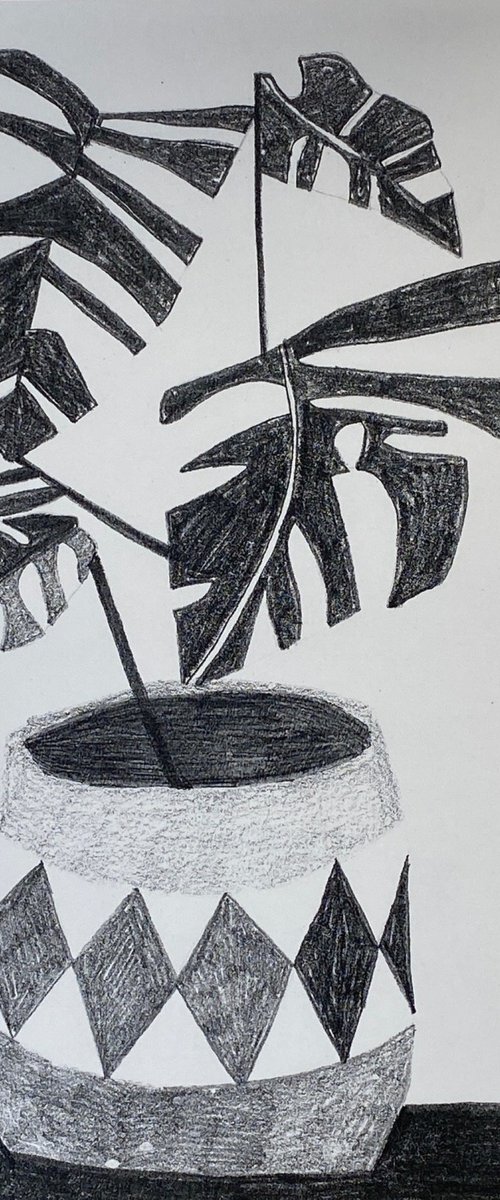 Untitled (Xerox Print) by Jonas Wood