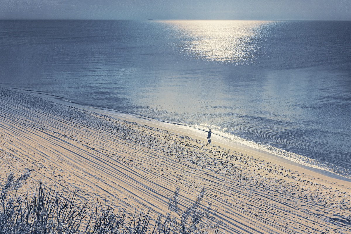 Photorealistic Landscape Photograph By Valerix, 24 X 16", At The Edge Of Dawn., Original Artwork