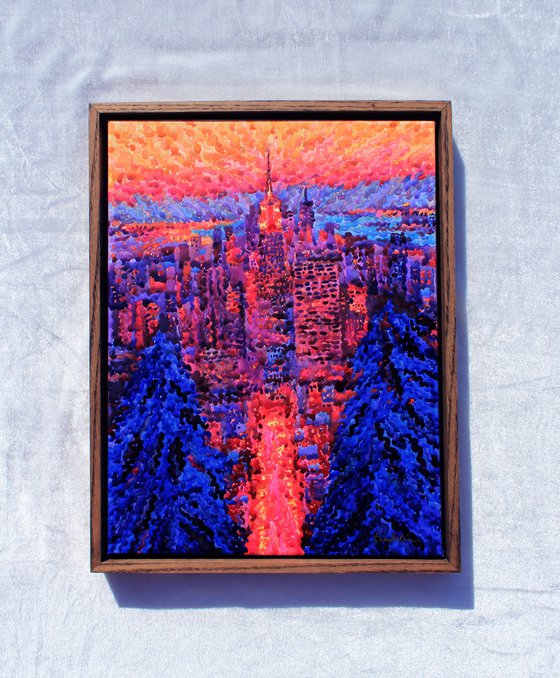 Winter Evening in New York City