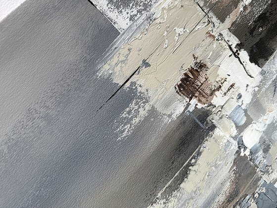 Grey Beige abstract