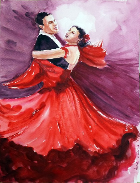 Spanish Dancers- It takes two to tango