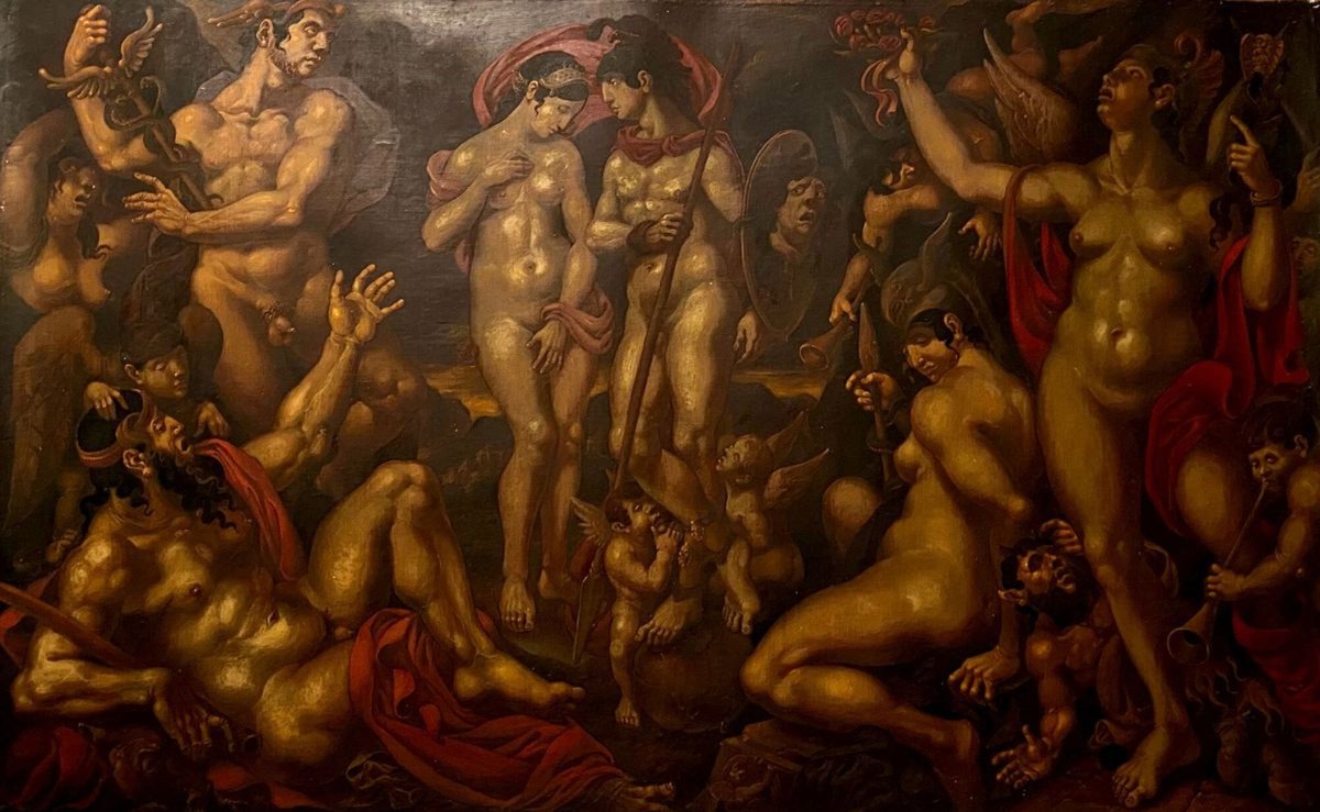 Surrealistic Oil Painting , Perseus And Andromeda By Oleg And Alexander Litvinov, 44 X 26, Artwork For Sale On Artfinder
