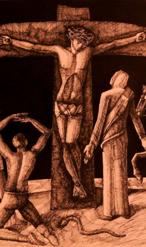 Crucifixion II by Paul Rossi