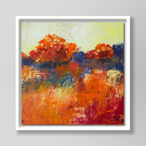 Red landscape