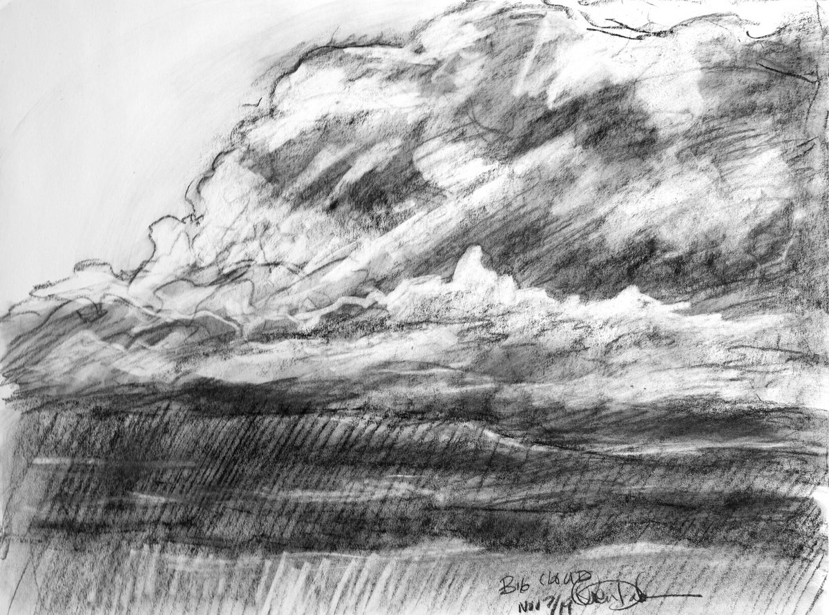 Big November Cloud by Gwen Duda