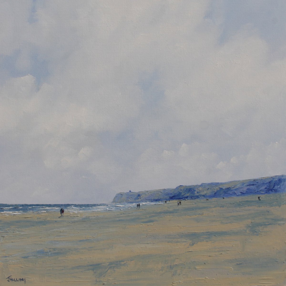 On Downhill Beach, Irish Landscape by John Halliday