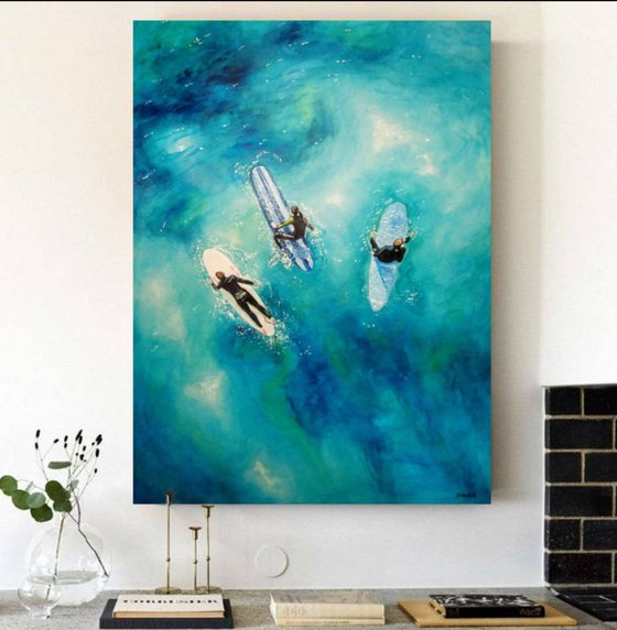 Surfers         60x80cm