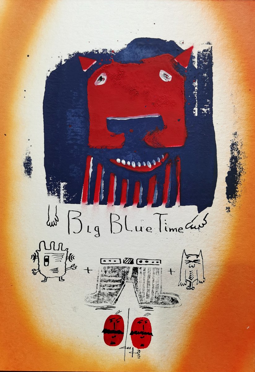 Big blue time by Gurgen Arutunyan