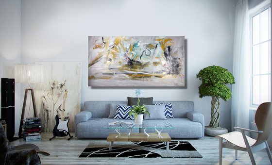 large abstract painting-200x100-large wall art canvas-cm-title-c716