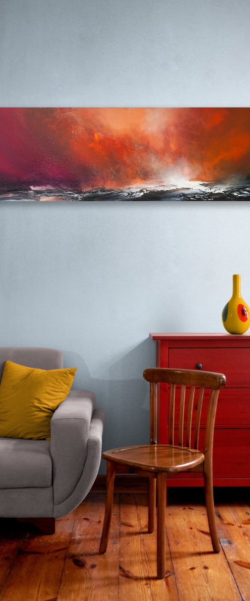 Skyfall (Large Panoramic) by Verity Westwood