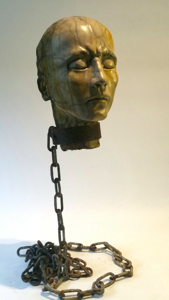 "COVID-19 . Self isolation " Unique sculpture