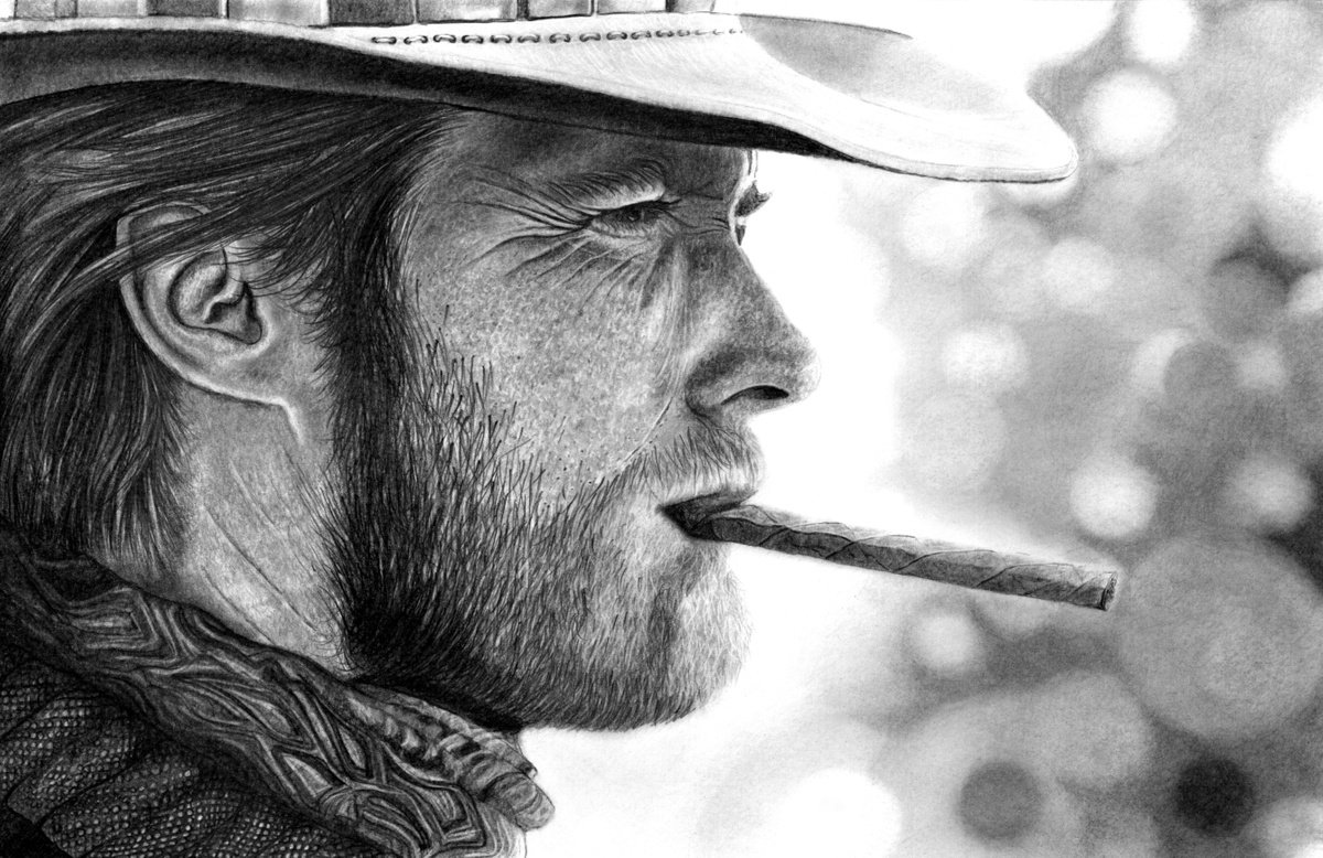 Clint Eastwood by Paul Stowe