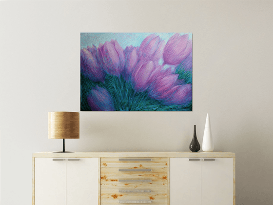 Violet Tulips