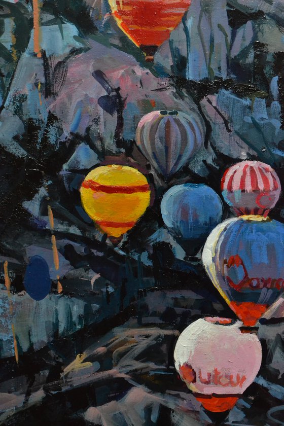 Balloons in Capadoccia