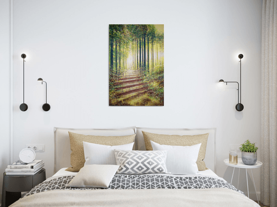 Forest Trees In Summer