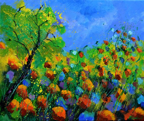 Poppies near my Home by Pol Henry Ledent