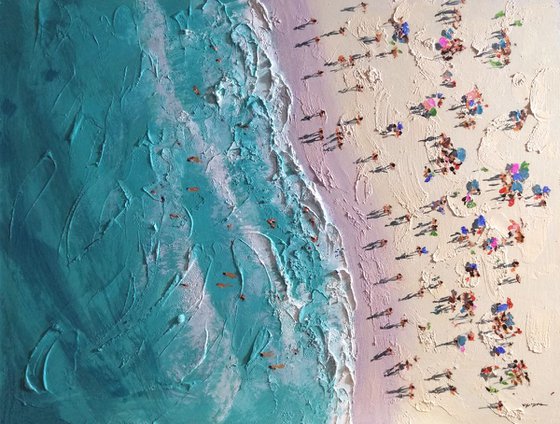 Beach shadows