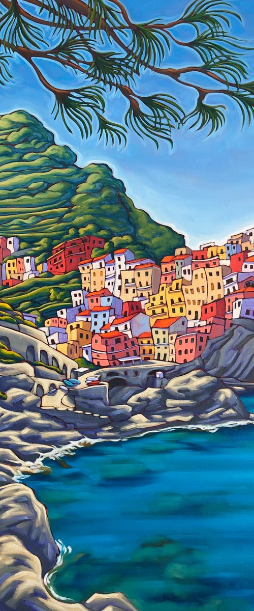 Sunny Days in Cinque Terra by Grant Pecoff