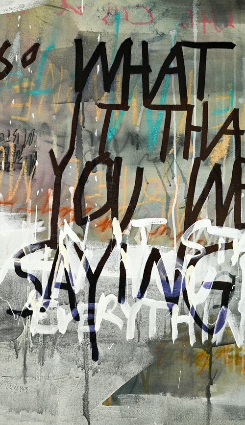 What Was It That You Were Saying by Niki Hare