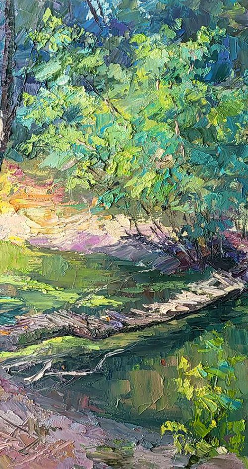 Bridge over the river by Boris Serdyuk