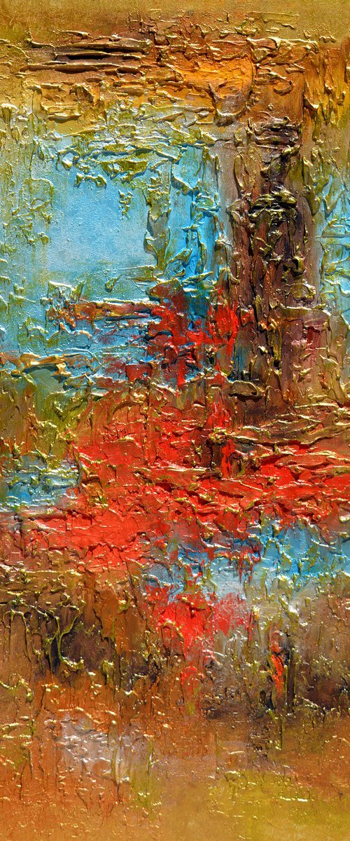 INNER SEAS by VANADA ABSTRACT ART
