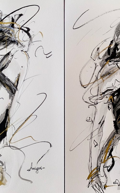 Les Muses Series by Antigoni Tziora