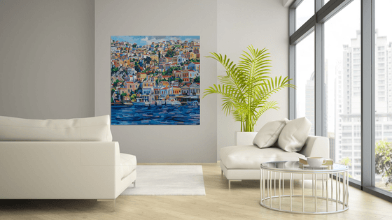 The city of Symi, 2022