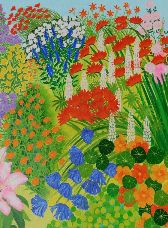 Cheerful Summer Garden