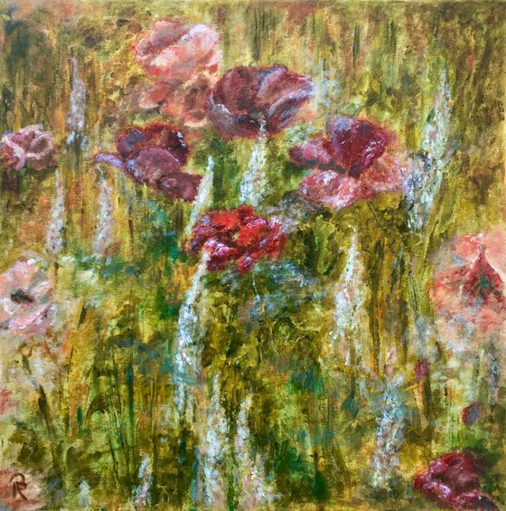 Field of Dreams  Impressionist Flowers / Still Life