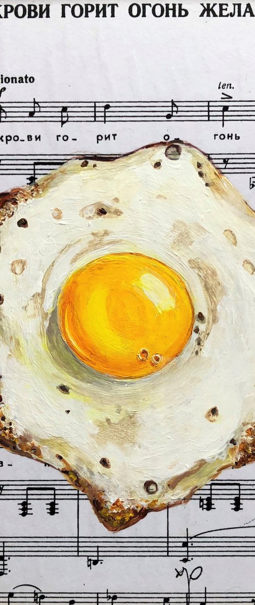 Fried egg by Lena Smirnova