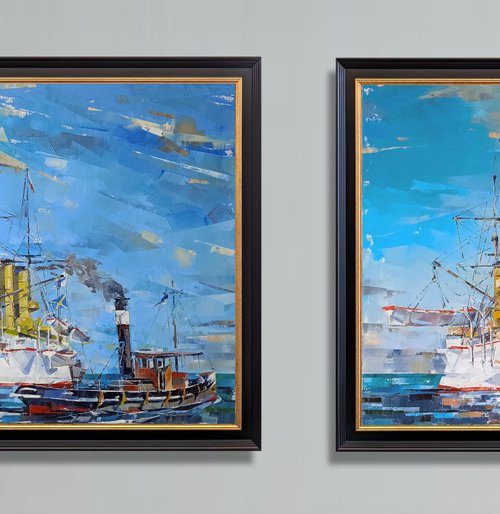 HMS ORLANDO parts #1 & #2 by Volodymyr Glukhomanyuk