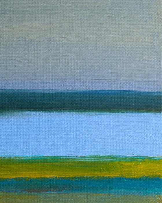 Moonlit Waters - Abstract Seascape