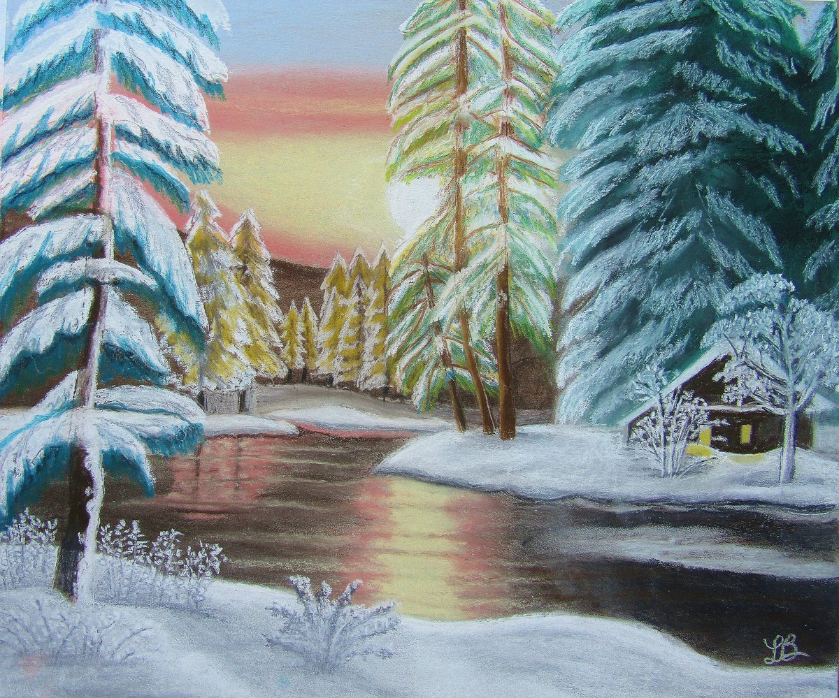 A Winter Sunrise by Linda Burnett