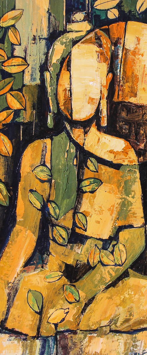 Buddha paintings by ARTIST GURDISH PANNU