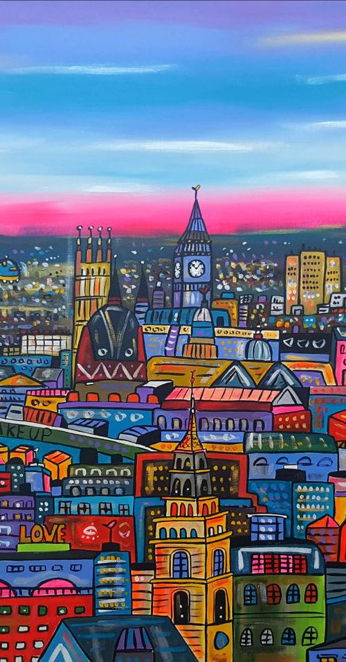 Fantasy London by Maria Luisa  Azzini