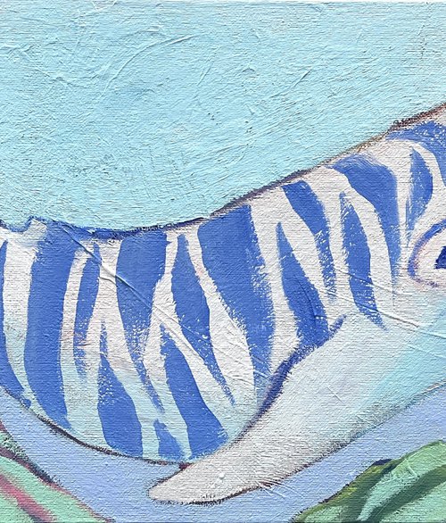 Blue Whale by Daria Borisova