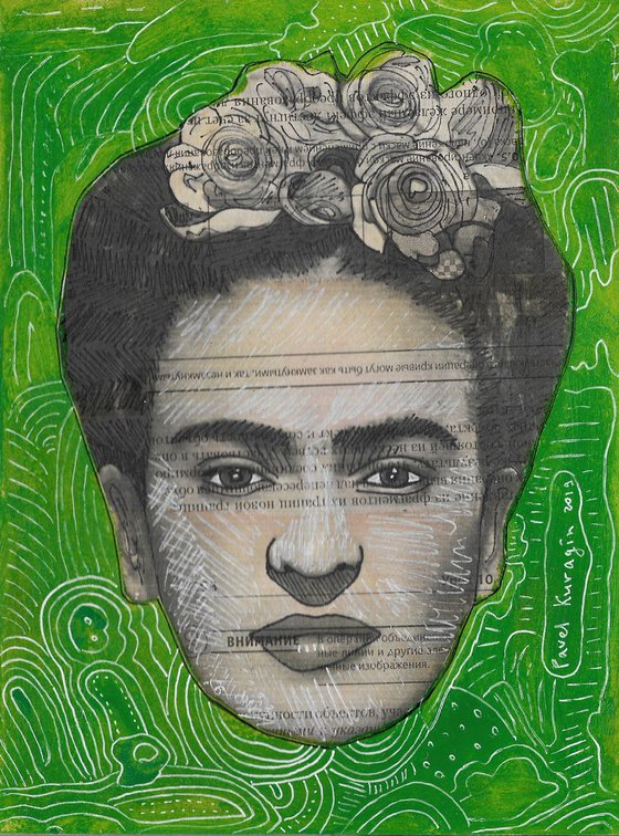 Portrait of Frida Kahlo #58