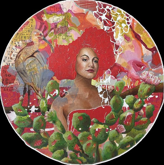 Beauty is not an invitation (Tondo)